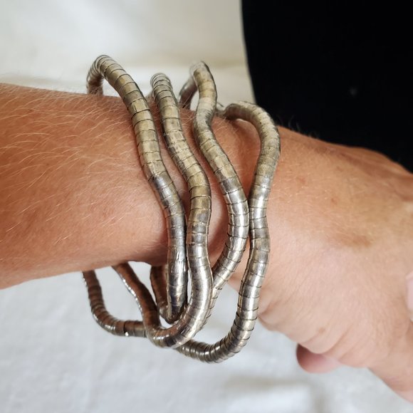 Serpentine Loop Necklace/ Bracelet - Picture 5 of 6